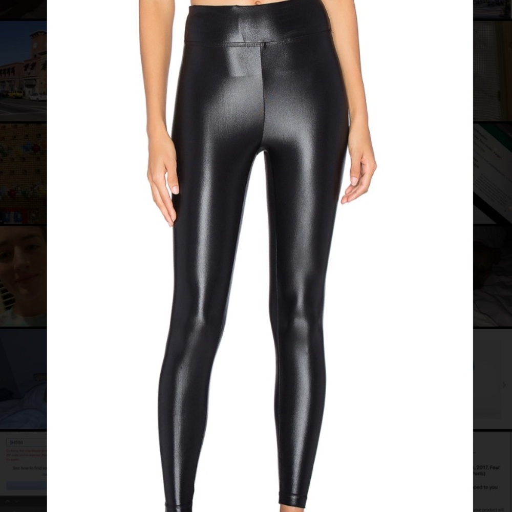 koral lustrous legging XS shiny black